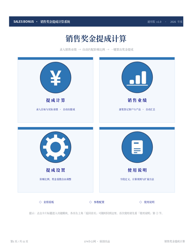 销售奖金提成计算系统